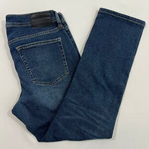 Liverpool Kingston Modern Straight Jeans Del Rey Blue Modern Stretch Mens 33x30